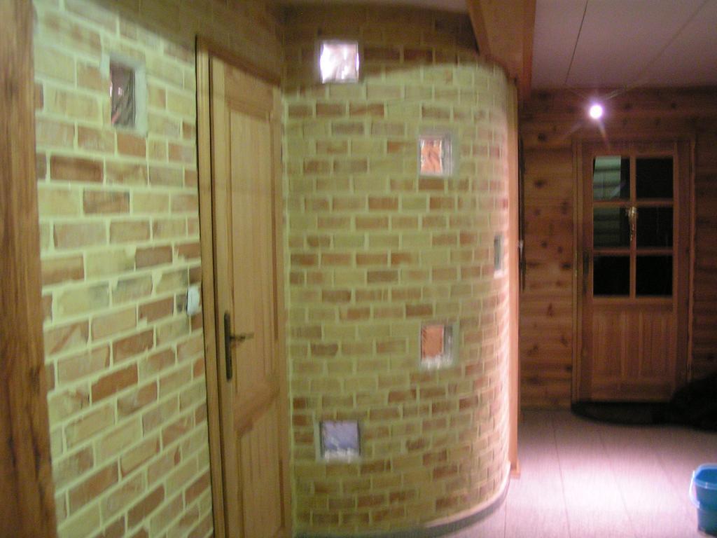 Dom Z Sauna - Lugiele Dzierwiany Exterior foto